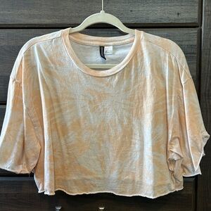 Tie Dye Cropped Tee